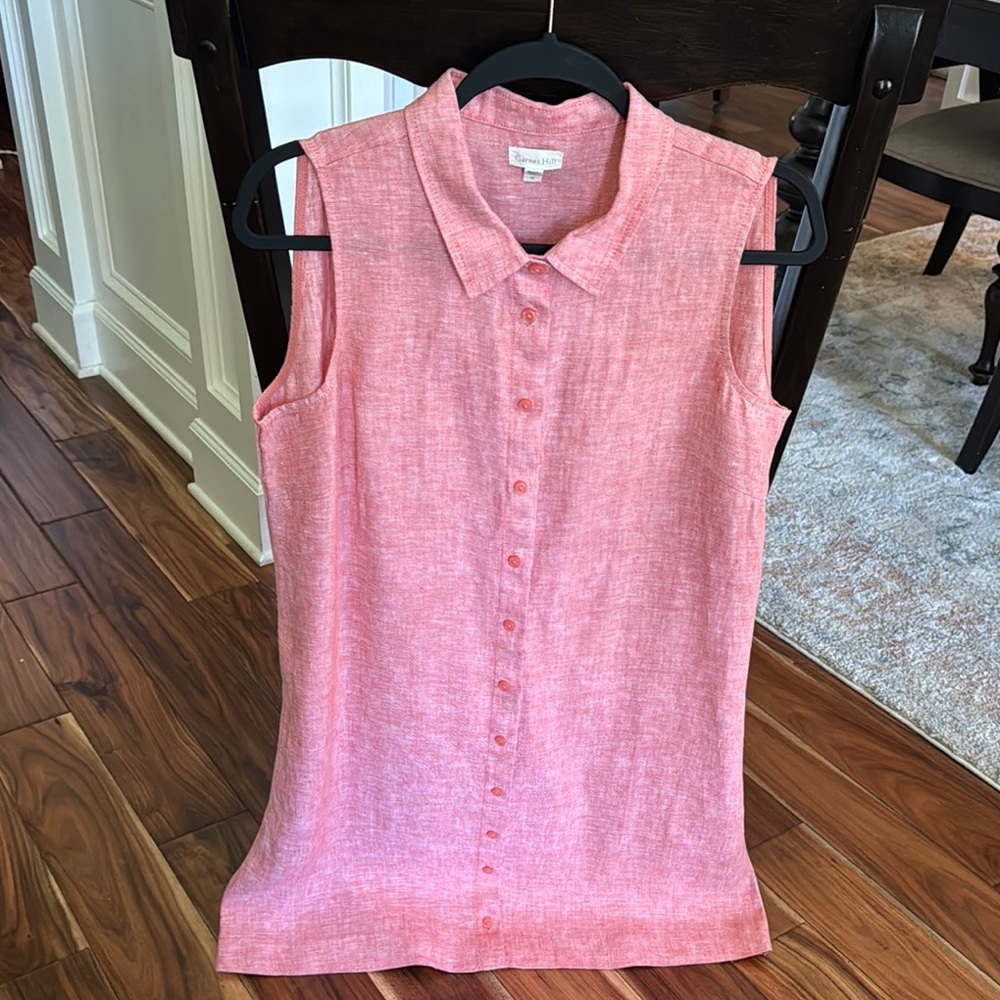 Garnet Hill sleeveless dress, size 12-great condition